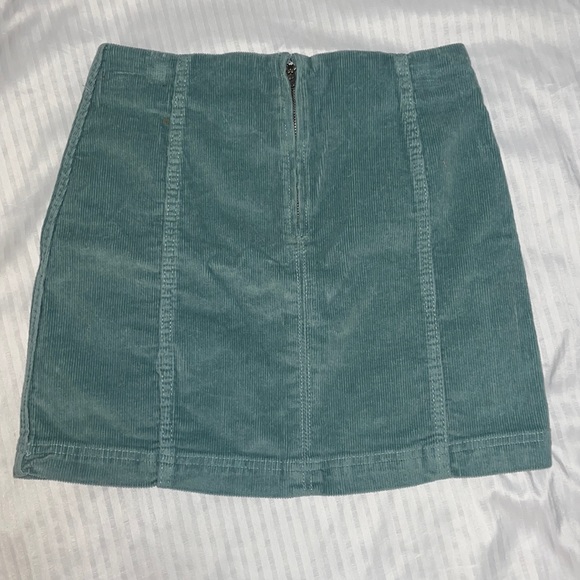 Wild Fable Corduroy Denim Zip-Up Mini Skirt - Picture 2 of 2